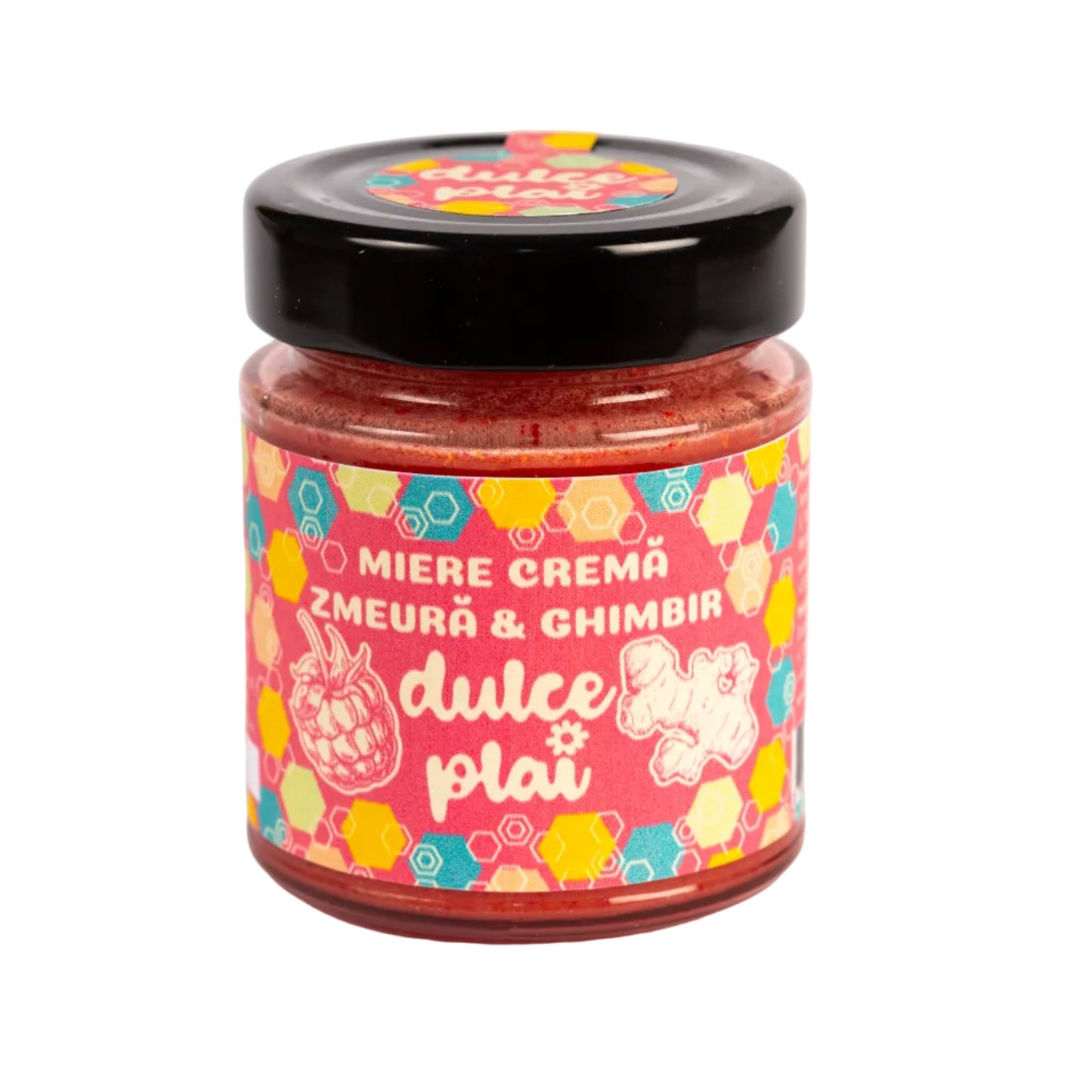 Miere-cremă Zmeură & Ghimbir DULCE PLAI