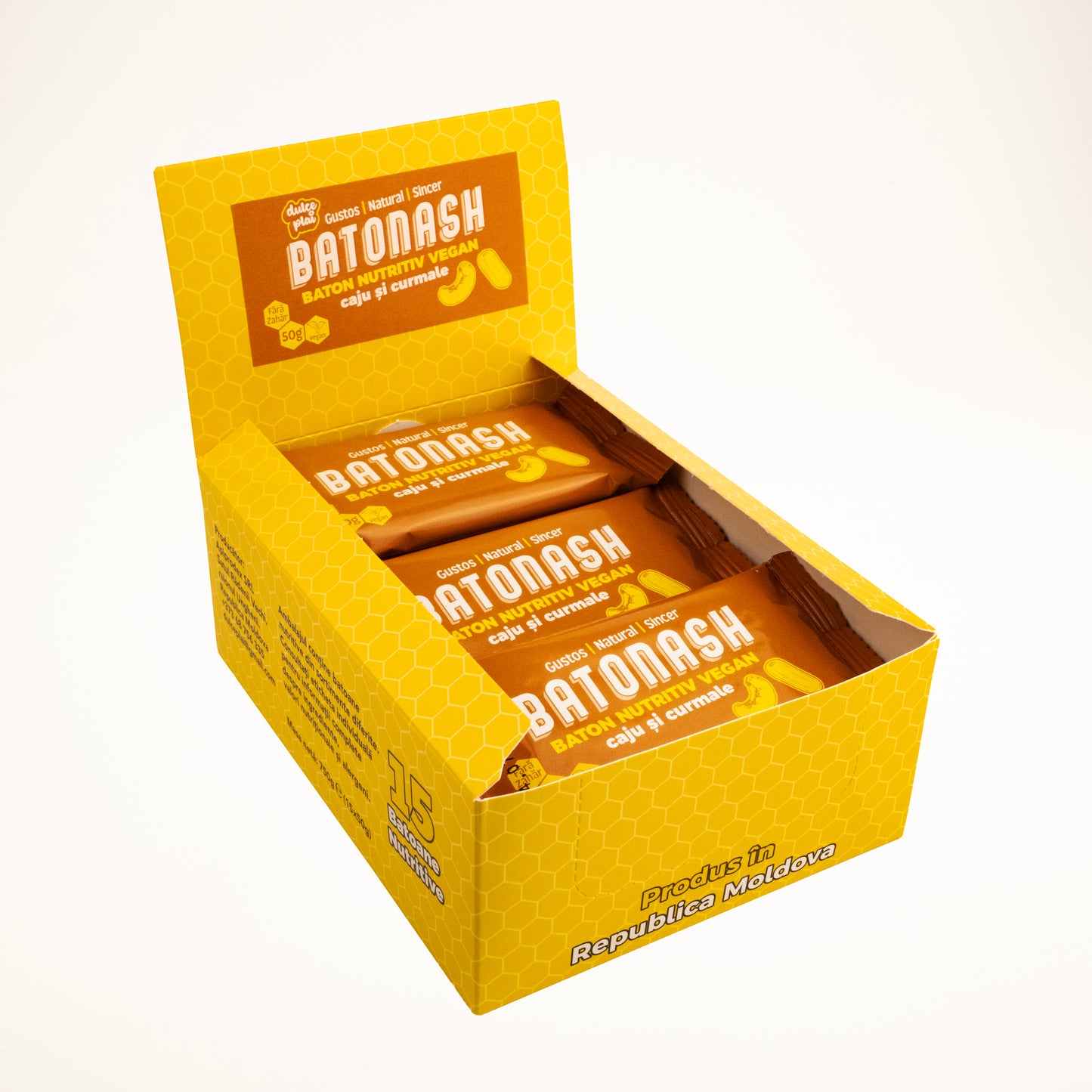 Baton nutritiv BATONASH Caju & Curmale