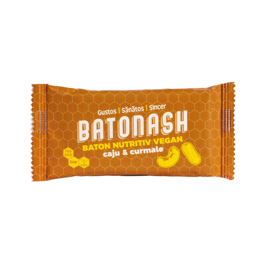 Baton nutritiv BATONASH Caju & Curmale