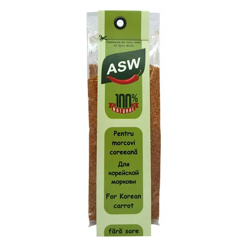 Condimente «Pentru morcovi coreean» ASW 45 g
