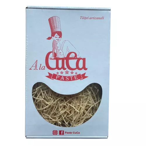 Tăiței de casă cu ou de găină Paste CUCA 250g