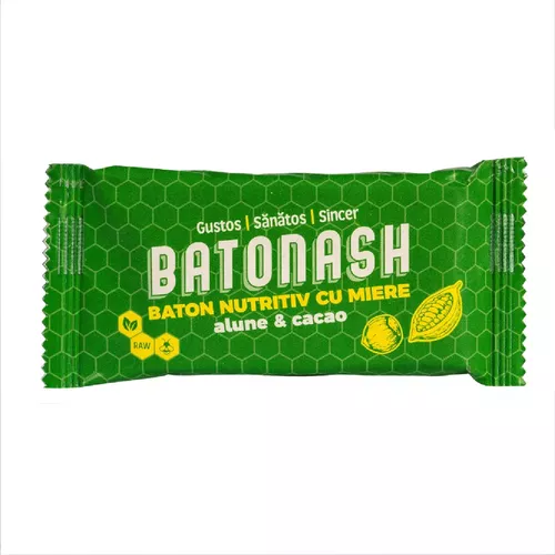 BATONASH Alune și Cacao 50g