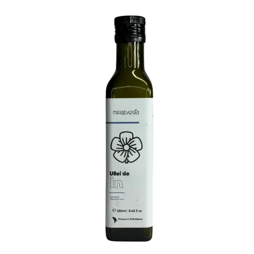 Ulei de IN presat la rece, nerafinat MIRA 250 ml