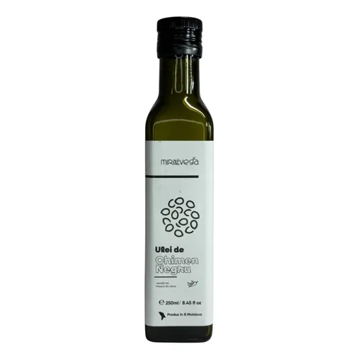 Ulei de CHIMEN NEGRU presat la rece nerafinat MIRA 250ml